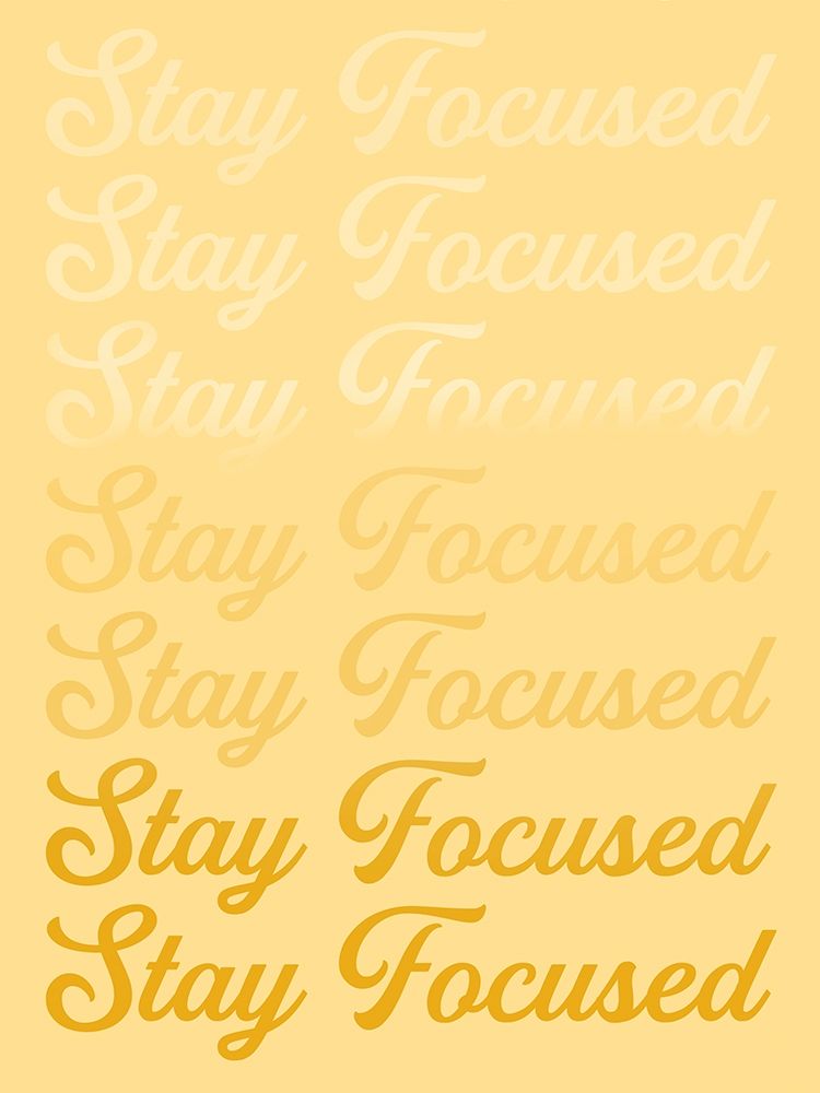 Stay Focused art print by Marcus Prime for $57.95 CAD