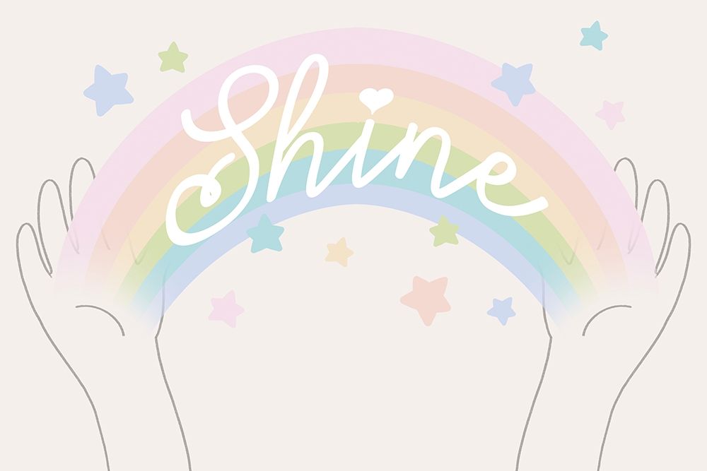 Rainbow Shine 5 art print by Marcus Prime for $57.95 CAD