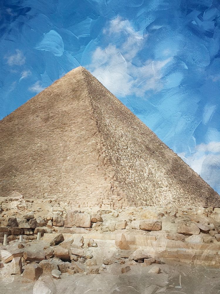 Pyramid Of Giza art print by Marcus Prime for $57.95 CAD