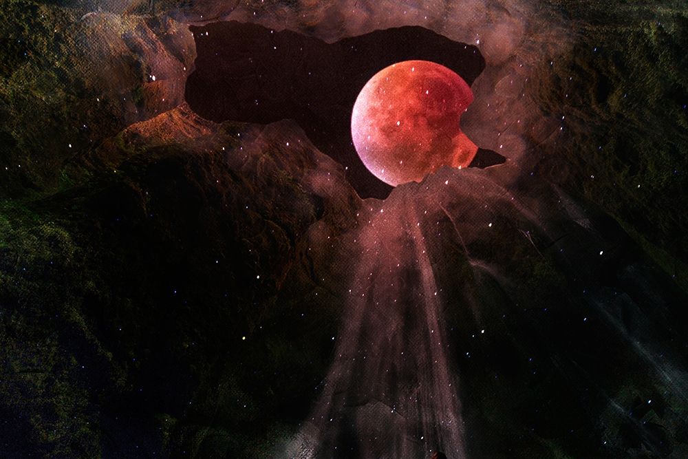 Moonlit Caves 1 art print by Marcus Prime for $57.95 CAD
