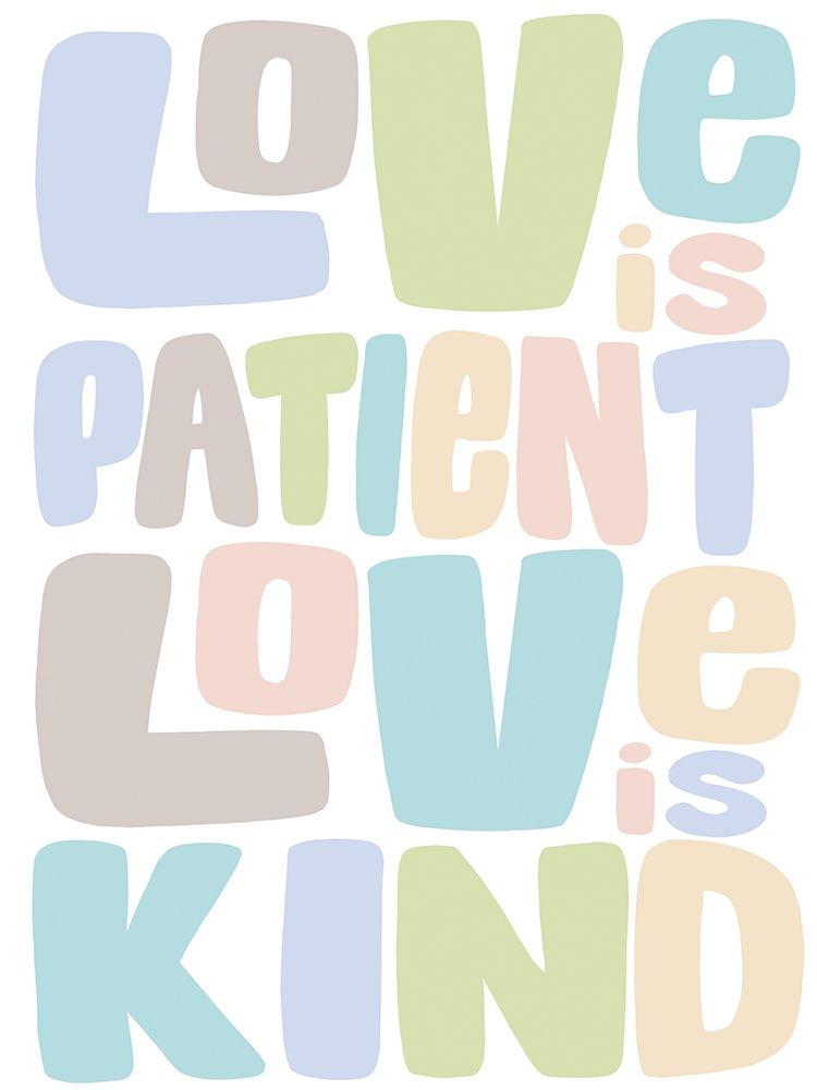 Love Is Kind 4. art print by Marcus Prime for $57.95 CAD