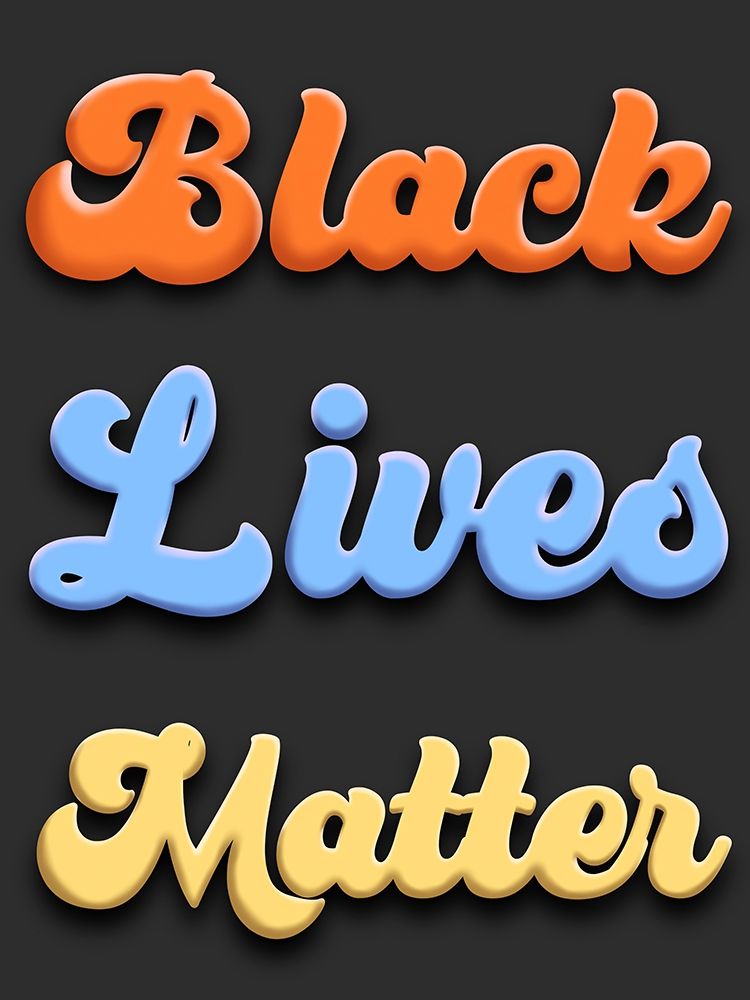 Bright BLM art print by Marcus Prime for $57.95 CAD