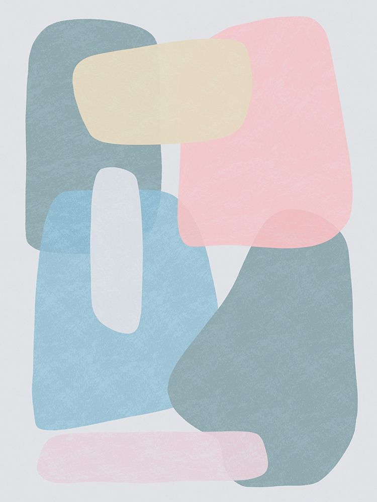 Rubiks Pastel Splat 2 art print by Marcus Prime for $57.95 CAD