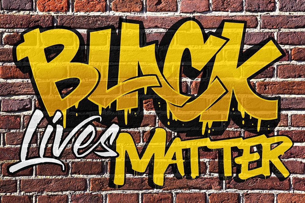 BLM Graffiti 1 art print by Marcus Prime for $57.95 CAD