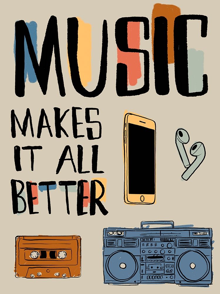 Better Music V3 art print by Marcus Prime for $57.95 CAD