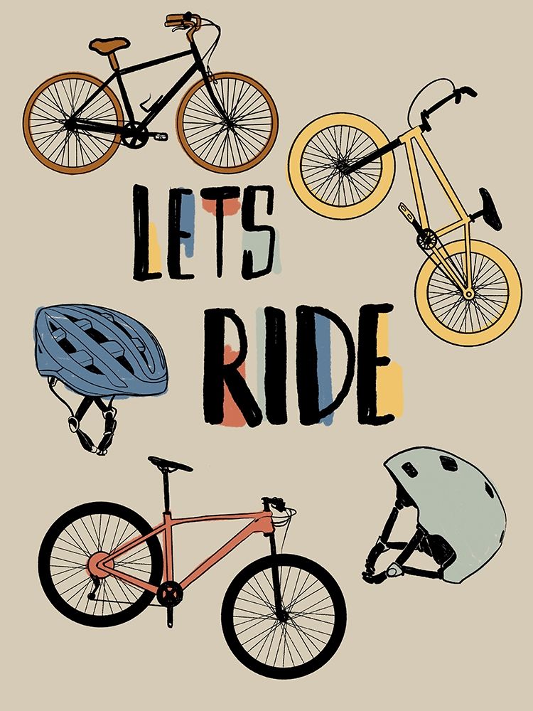 Lets Ride art print by Marcus Prime for $57.95 CAD