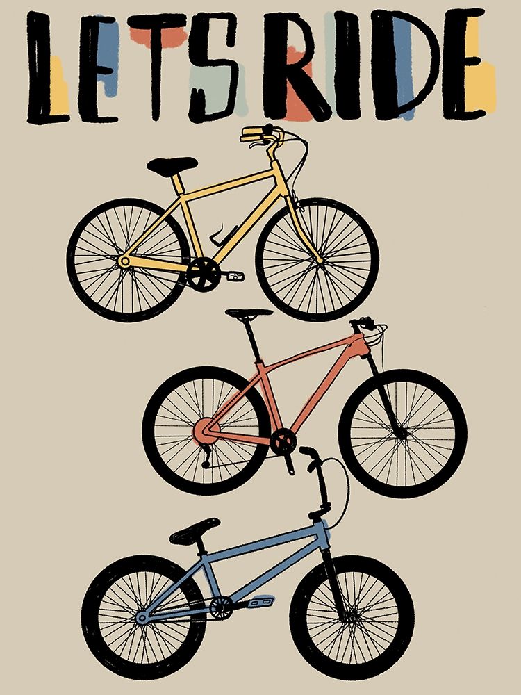 Lets Ride 3 art print by Marcus Prime for $57.95 CAD