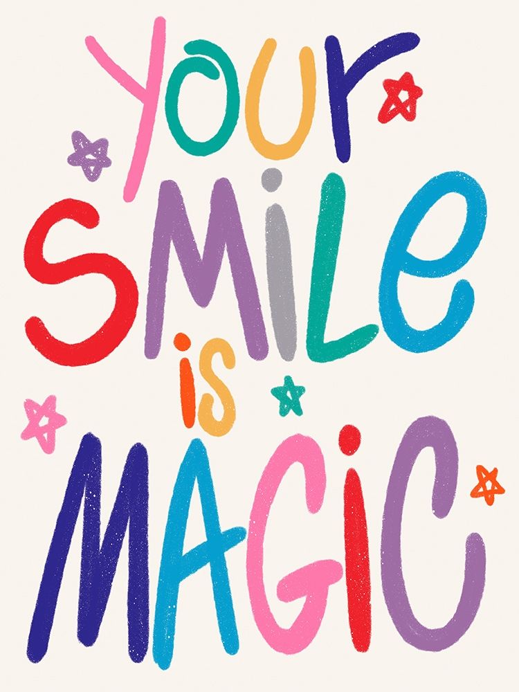 Magic Smile 1 art print by Marcus Prime for $57.95 CAD