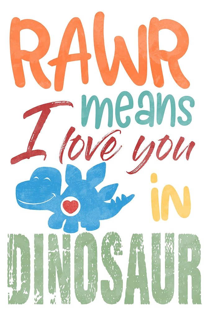Rawr Love art print by Marcus Prime for $57.95 CAD