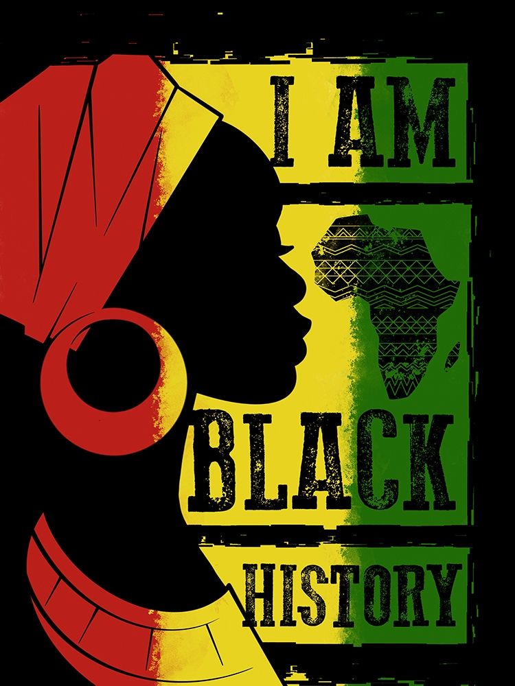 I Am Black History art print by Marcus Prime for $57.95 CAD