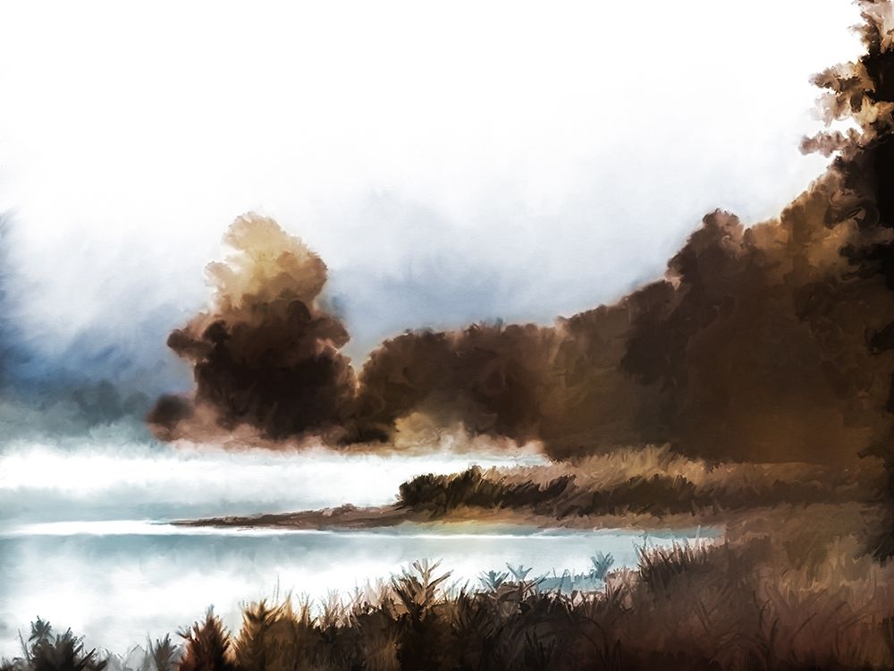 Brass Landscape 1 art print by Marcus Prime for $57.95 CAD