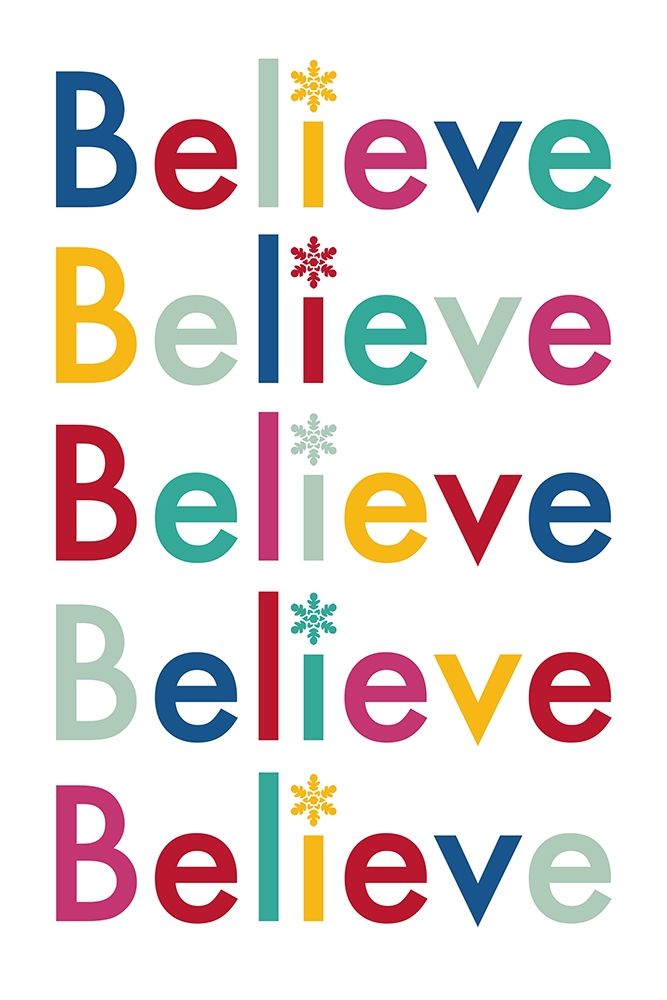 Believe Repeat. art print by Marcus Prime for $57.95 CAD