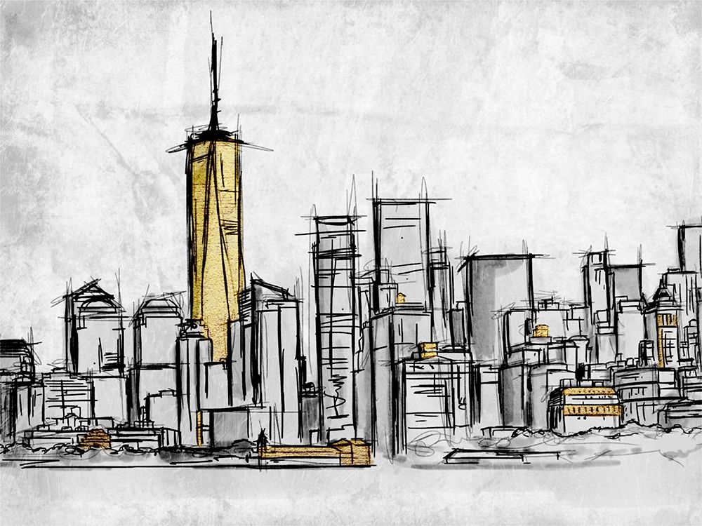 City Of Gold 2 art print by Marcus Prime for $57.95 CAD