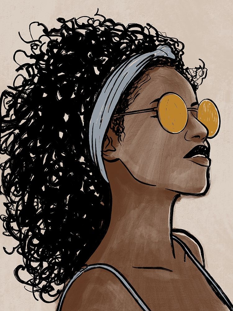 Fierce Model 1 art print by Marcus Prime for $57.95 CAD