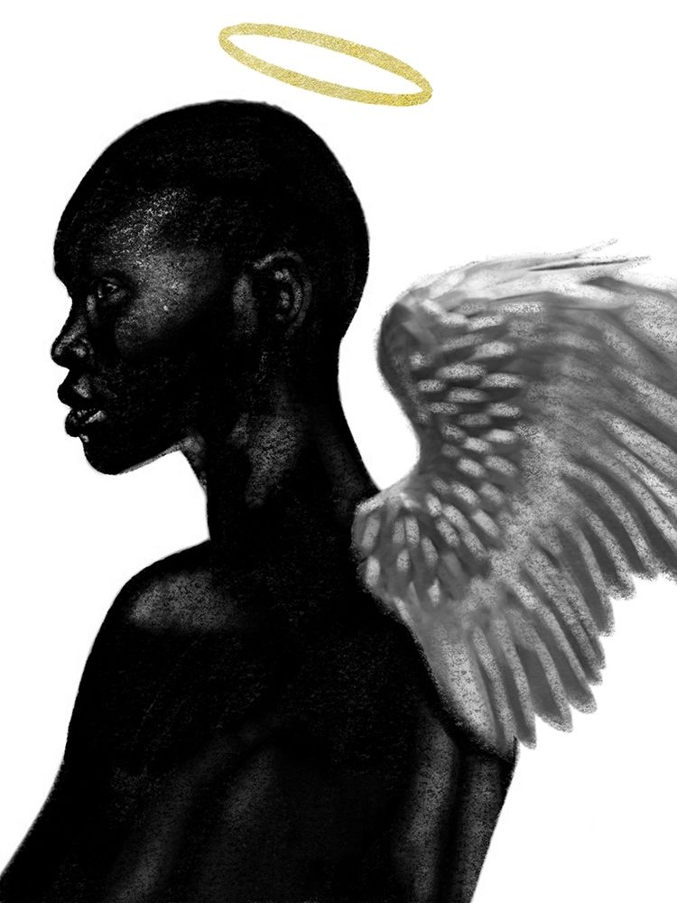 Guardian Angel art print by Marcus Prime for $57.95 CAD