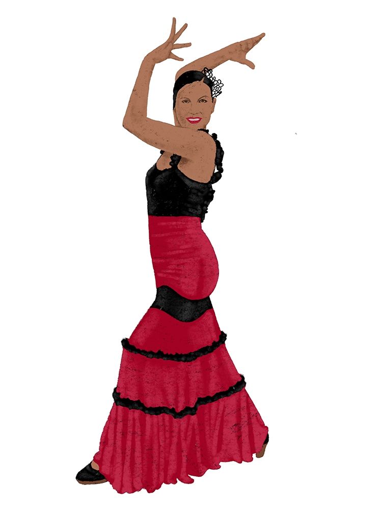 Flamingo Dancer 2 art print by Marcus Prime for $57.95 CAD