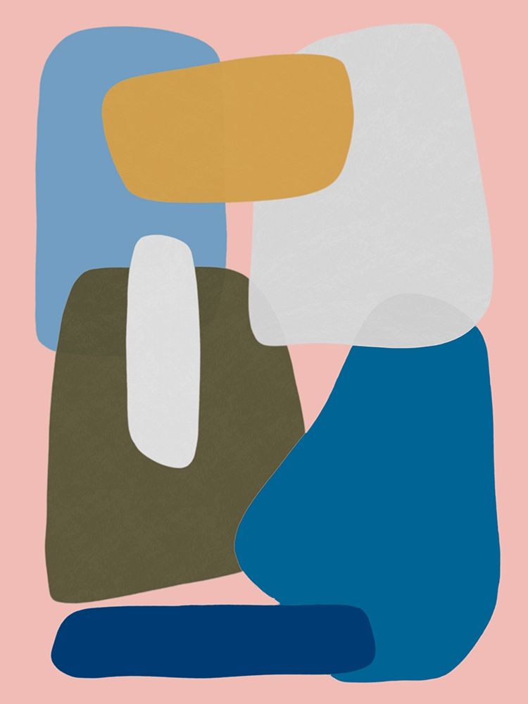 Merging Pastel Pebbles 2 art print by Marcus Prime for $57.95 CAD