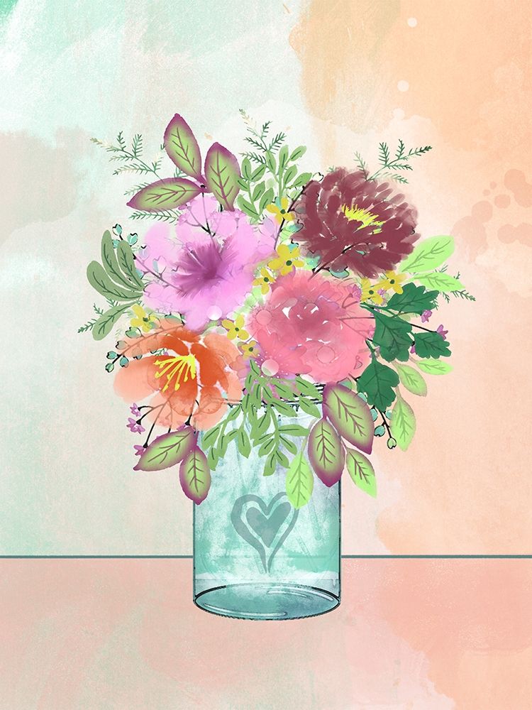 Loving Bouquet art print by Marcus Prime for $57.95 CAD