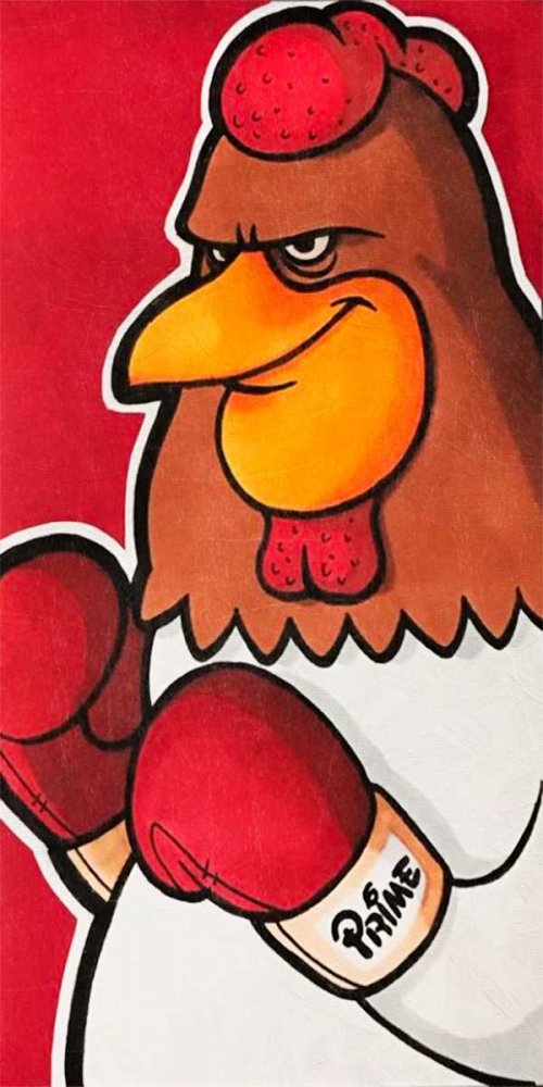 Rooster Battle 2 art print by Marcus Prime for $57.95 CAD