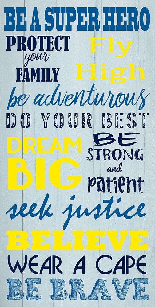 Be A Hero art print by Marcus Prime for $57.95 CAD