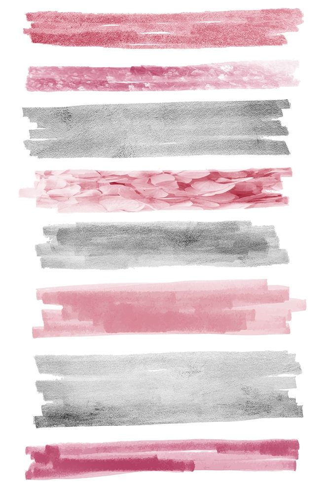 Blush Paint Streaks art print by Marcus Prime for $57.95 CAD