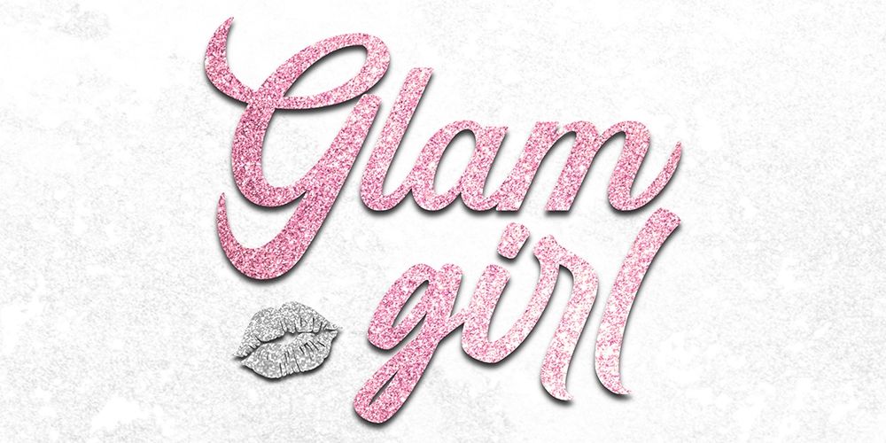 Pink Glamor Girl art print by Marcus Prime for $57.95 CAD