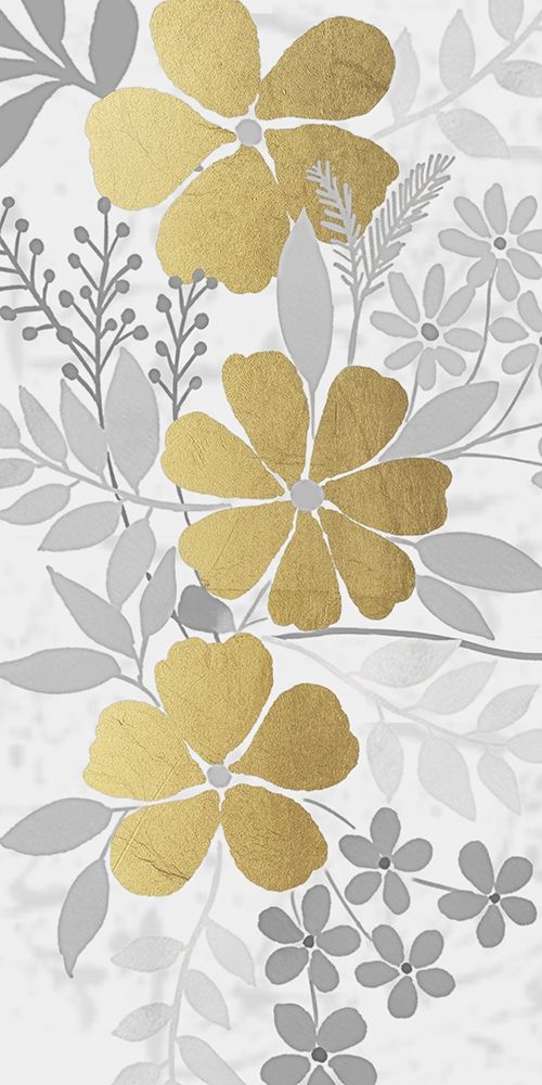 Floral Golden Bunch 1 art print by Marcus Prime for $57.95 CAD
