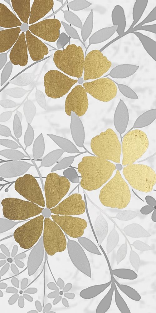 Floral Golden Bunch 2 art print by Marcus Prime for $57.95 CAD