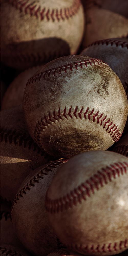 Group Of Baseballs 1 art print by Marcus Prime for $57.95 CAD