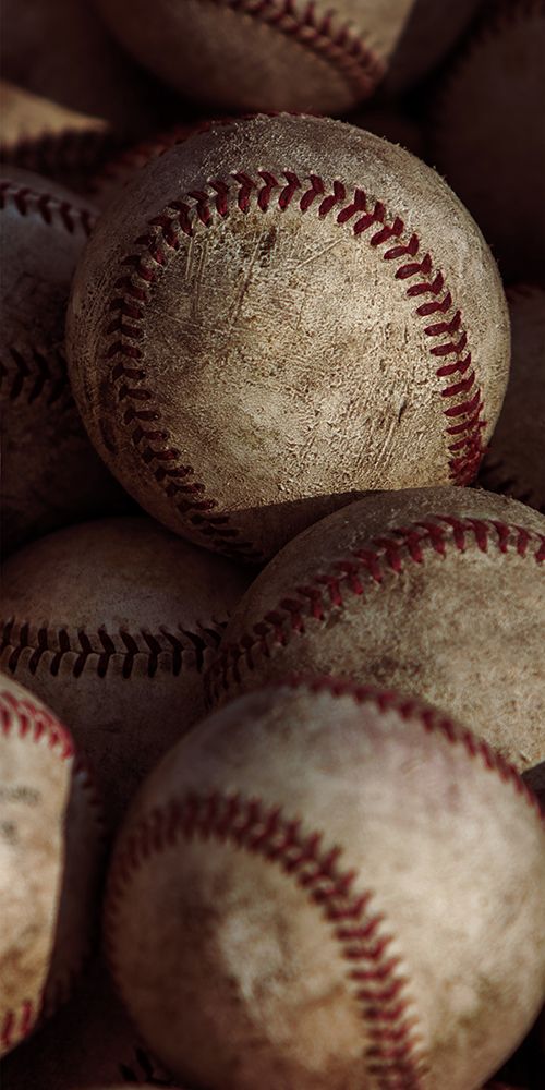 Group Of Baseballs 2 art print by Marcus Prime for $57.95 CAD