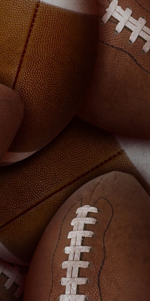 Group Of Footballs 3 art print by Marcus Prime for $57.95 CAD