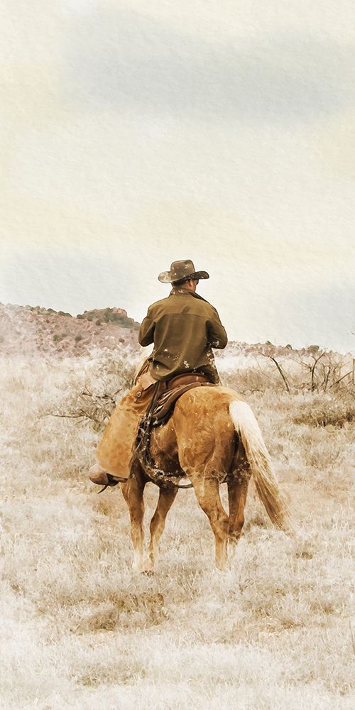Wrangling Cowboy 1 art print by Marcus Prime for $57.95 CAD