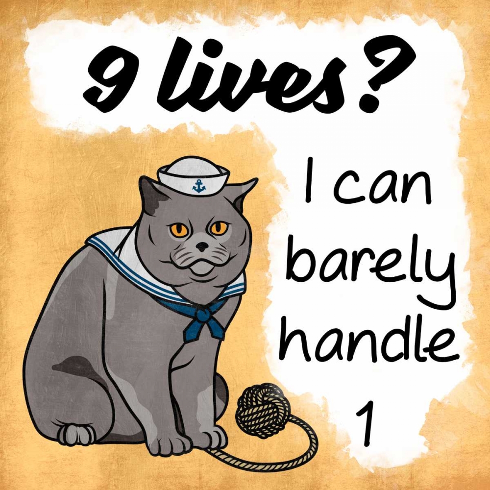9 Lives art print by Marcus Prime for $57.95 CAD