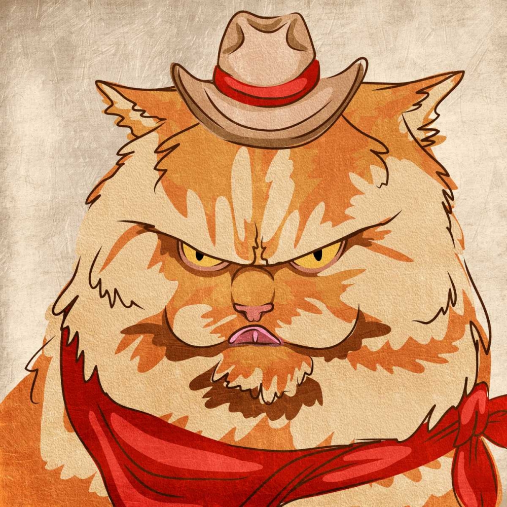 Whiskers McGee art print by Marcus Prime for $57.95 CAD