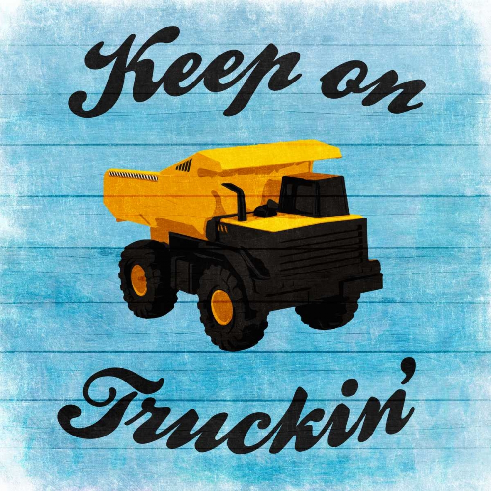 Keep Truckin art print by Marcus Prime for $57.95 CAD