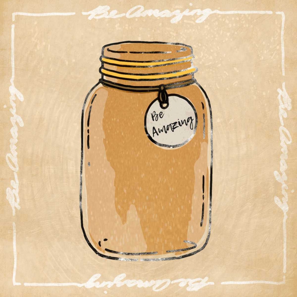 Jar Of Amaze art print by Marcus Prime for $57.95 CAD