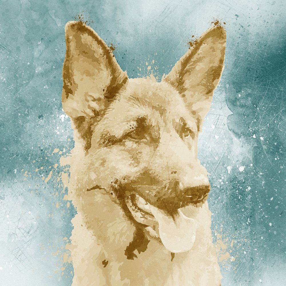 Shepard Splat art print by Marcus Prime for $57.95 CAD
