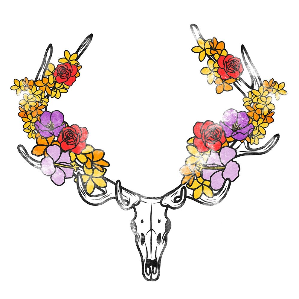 Antler Foliage art print by Marcus Prime for $57.95 CAD