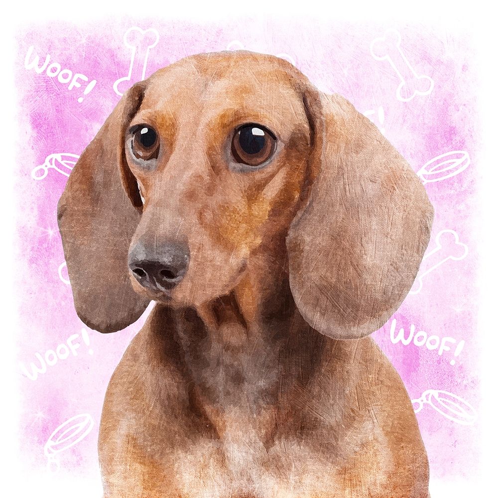 Woof Woof 2 art print by Marcus Prime for $57.95 CAD