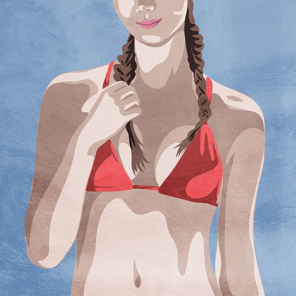 Beach Fashion art print by Marcus Prime for $57.95 CAD