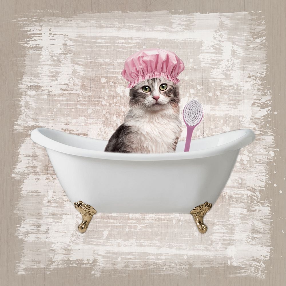 Kitty Baths 1 art print by Marcus Prime for $57.95 CAD