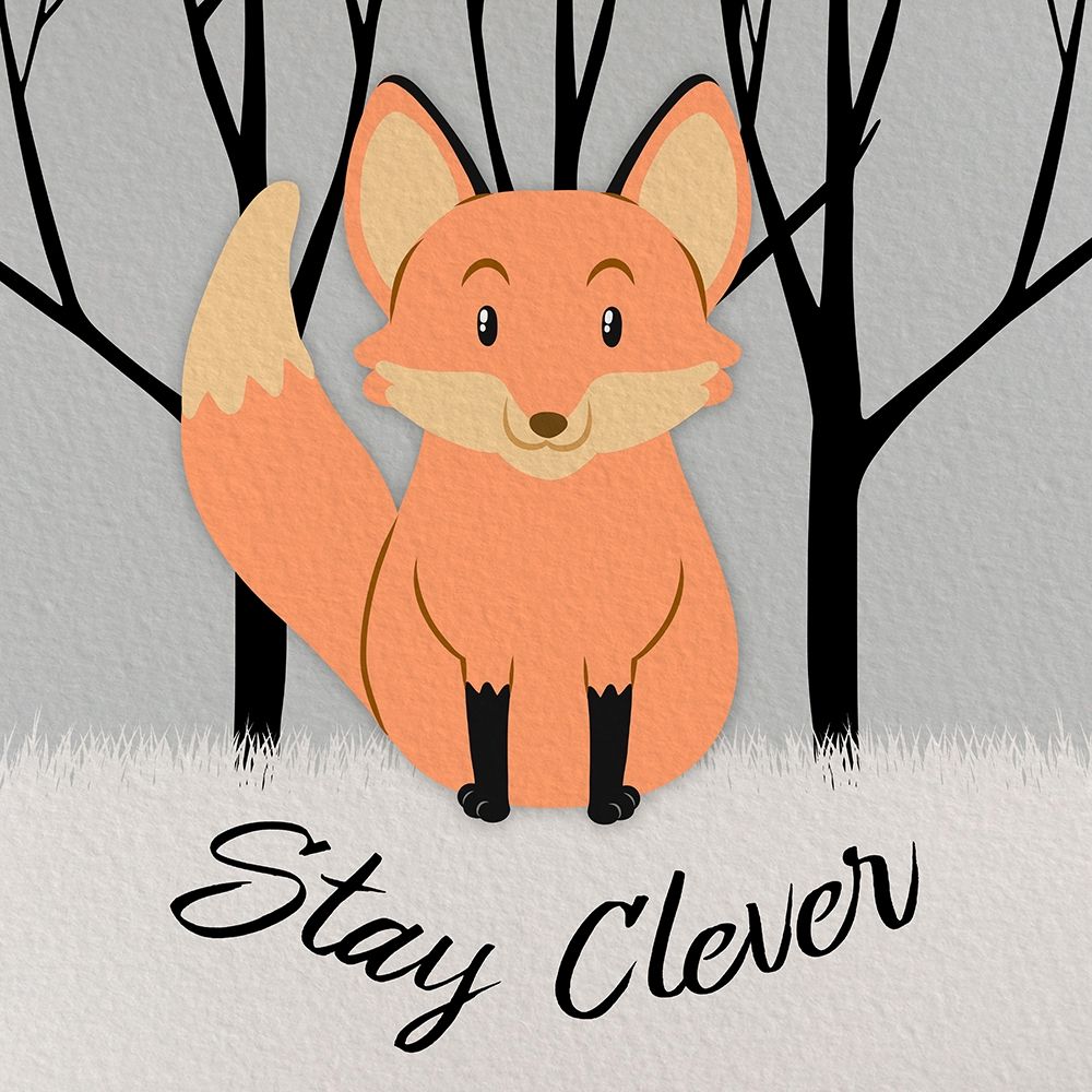 Clever Fox art print by Marcus Prime for $57.95 CAD