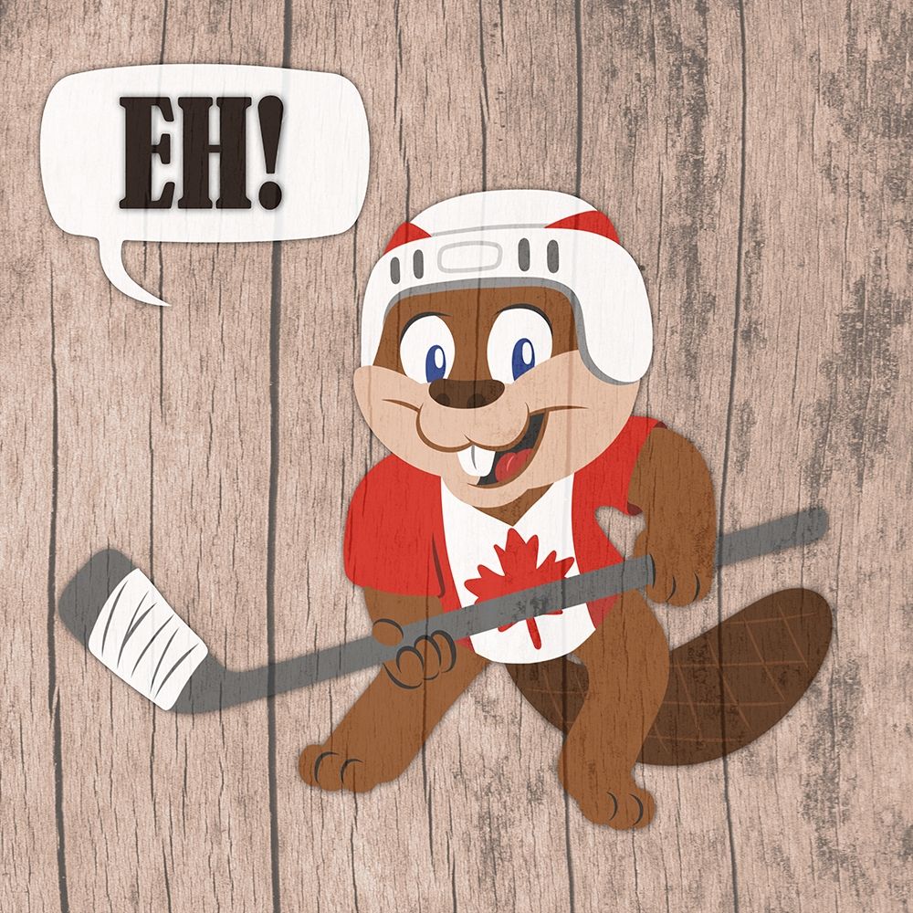 Canadian Beaver art print by Marcus Prime for $57.95 CAD