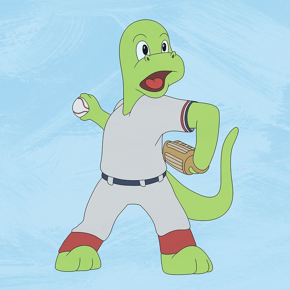 Dino Champ 2 art print by Marcus Prime for $57.95 CAD