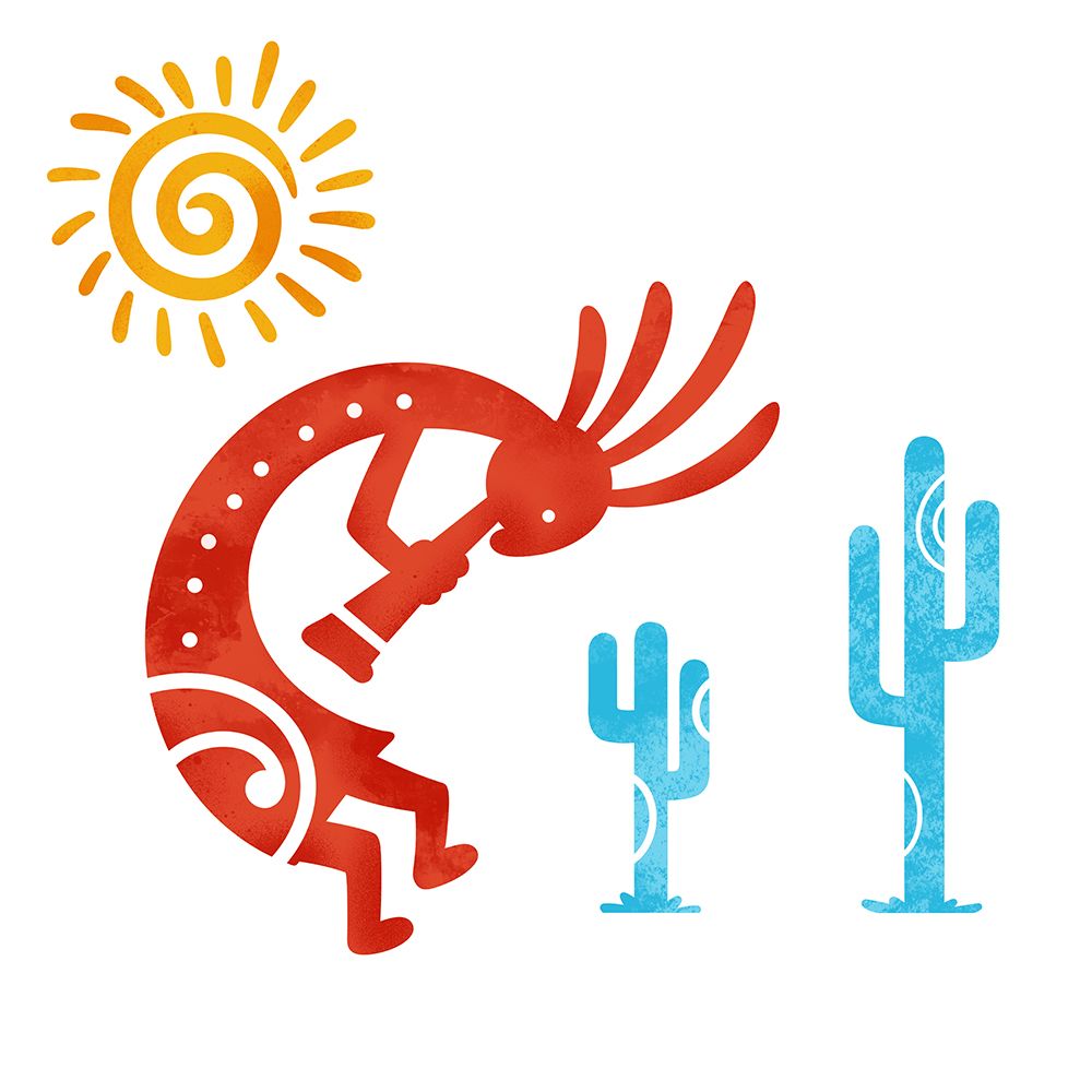 Kokopelli Dance art print by Marcus Prime for $57.95 CAD