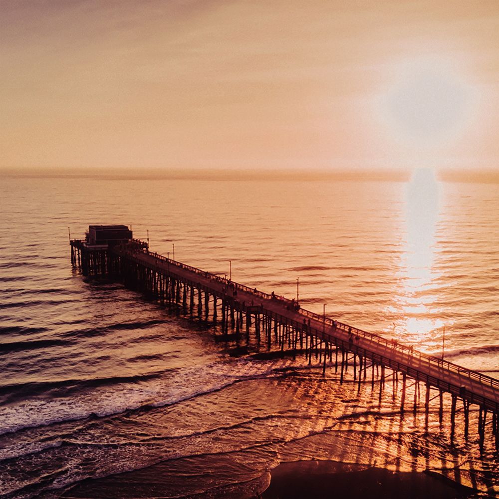 Sunset Over The Warf art print by Marcus Prime for $57.95 CAD