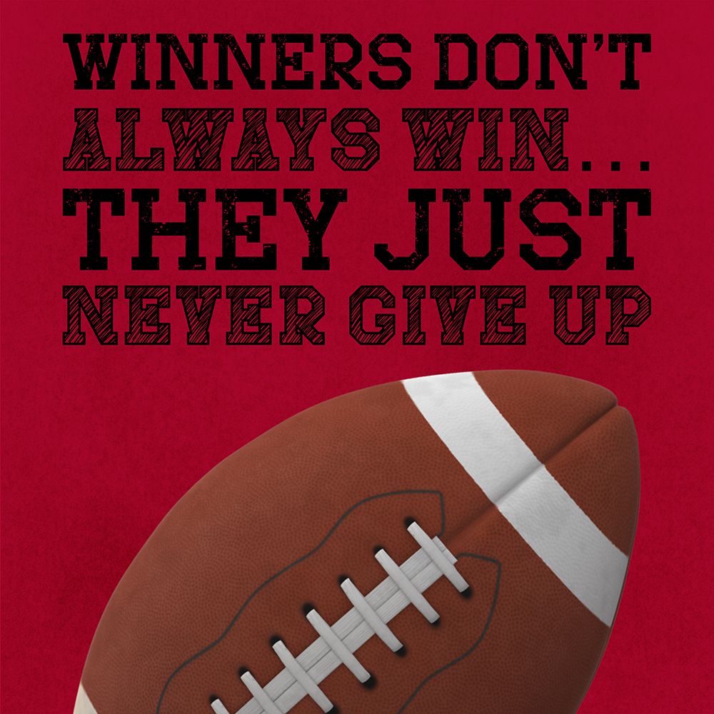 Never Give Up art print by Marcus Prime for $57.95 CAD