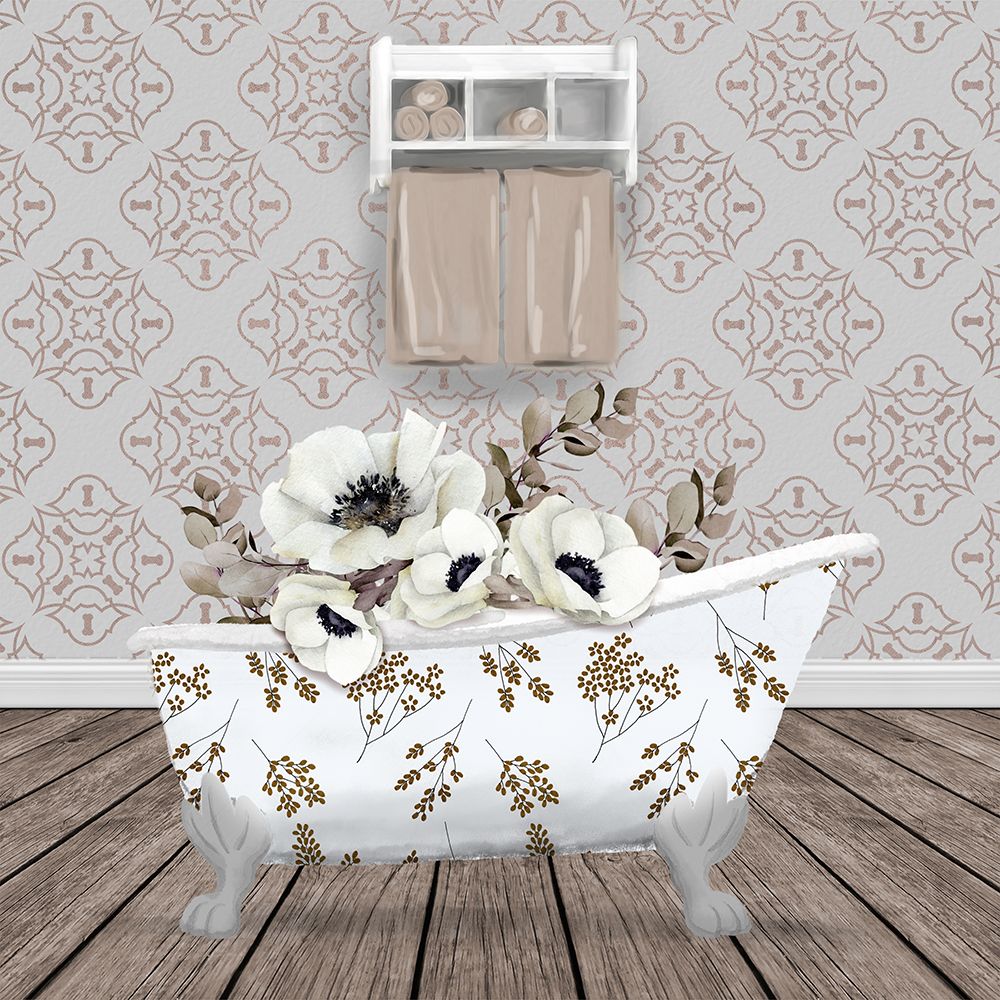 Neutral Bath 1 art print by Marcus Prime for $57.95 CAD