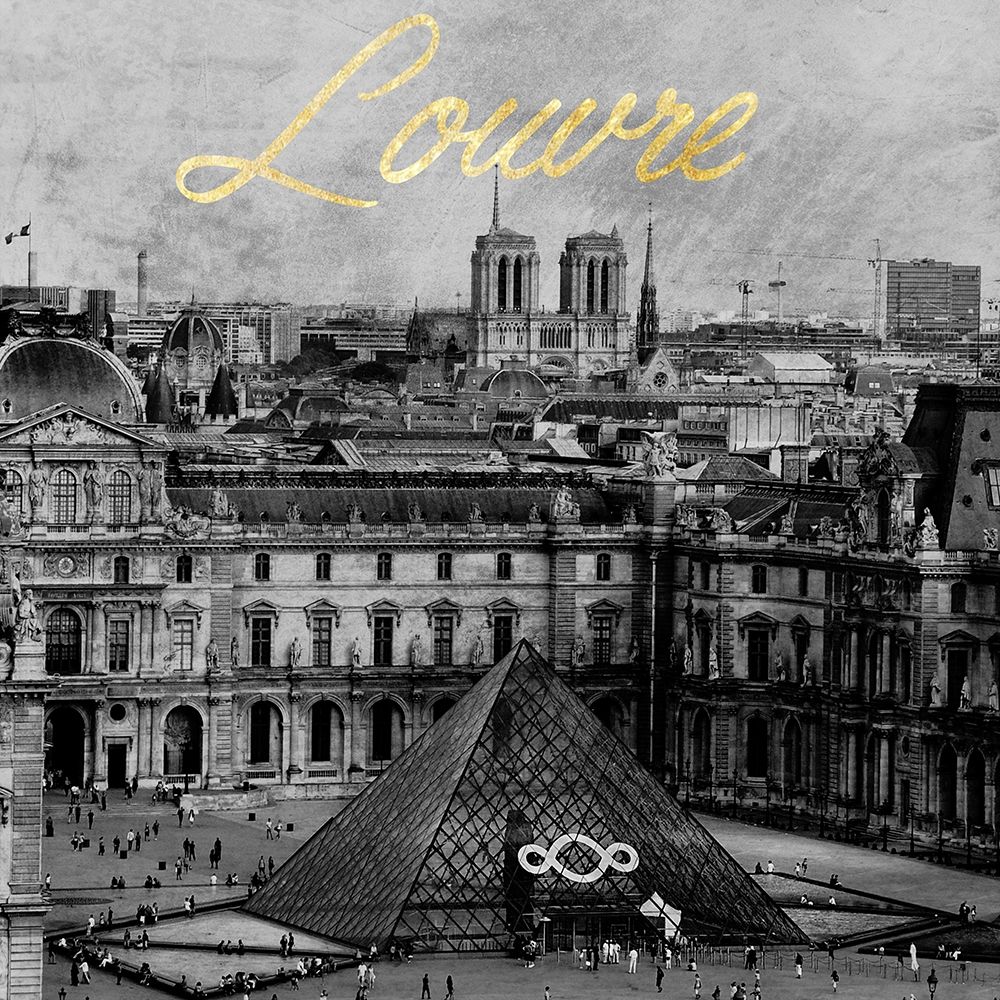 The Louvre art print by Marcus Prime for $57.95 CAD