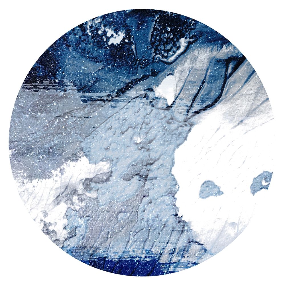 Infinity Indigo 1 Circle art print by Marcus Prime for $57.95 CAD